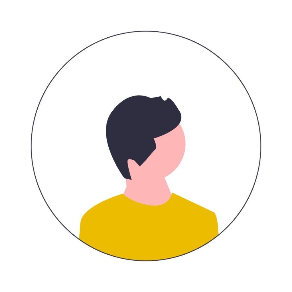 WordPress gehackt? Schnelle & sichere Malware-Entfernung 6 Einfache Illustration einer Person mit kurzen dunklen Haaren, die ein gelbes Hemd in einem kreisförmigen Rahmen trägt.