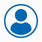WordPress Hacked? Fast & Secure Malware Removal 4 Blue silhouette of a person inside a circle, likely representing a user profile or contact.