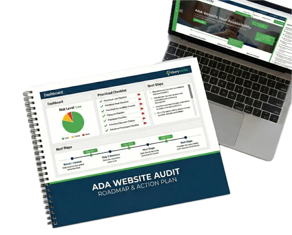 ADA website audit roadmap and action plan checklist