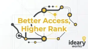 Yellow text Better access higher rank